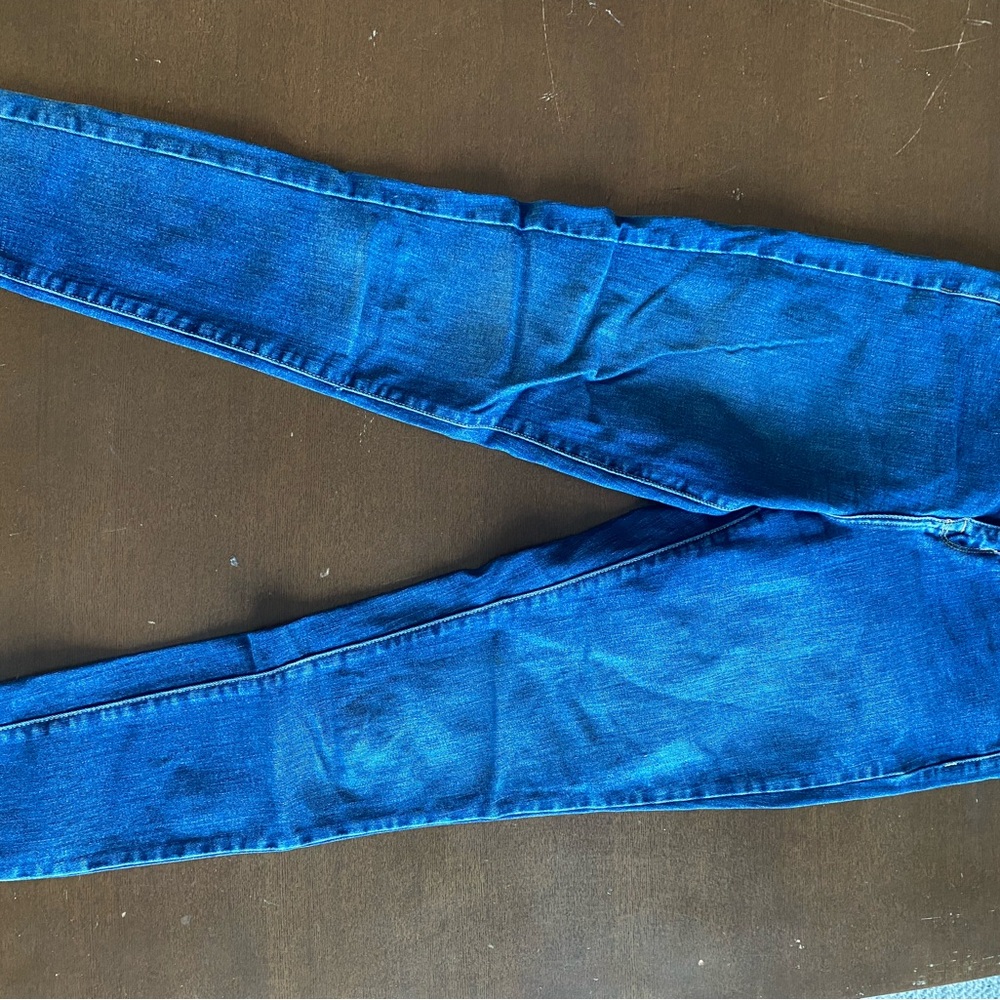Blue Denim Skinny Jeans